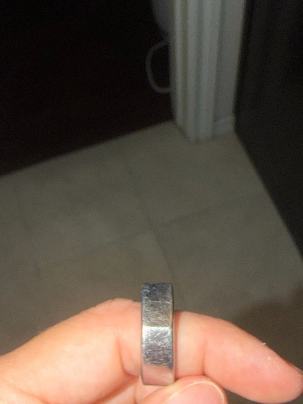 SZ 9 GEN 3 SILVER OURA RING